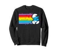 Schtroumpfs Rainbow Adventure Explorateur en Plein air Souvenirs Amusants rétro Sweatshirt