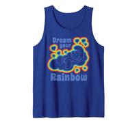 Schtroumpfs Rainbow Dreams Happy Nap Sleepy Retro Schtroumpf Daydream Débardeur