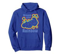 Schtroumpfs Rainbow Dreams Happy Nap Sleepy Retro Schtroumpf Daydream Sweat à Capuche