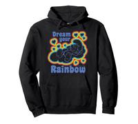 Schtroumpfs Rainbow Dreams Happy Nap Sleepy Schtroumpf Daydream Retro Sweat à Capuche