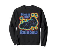 Schtroumpfs Rainbow Dreams Happy Nap Sleepy Schtroumpf Daydream Retro Sweatshirt