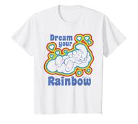 Schtroumpfs Rainbow Dreams Happy Nap Sleepy Schtroumpf Retro Daydream T-Shirt