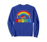 Schtroumpfs Rainbow Village Colorful Friends Bande dessinée Classique Sweatshirt