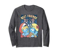 Schtroumpfs Schtroumpfette Best Friends Tokyo Adventure Retro Comic Manche Longue