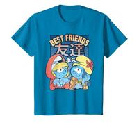 Schtroumpfs Schtroumpfette Best Friends Tokyo Retro Adventure Comic T-Shirt