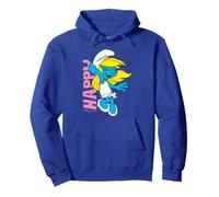 Schtroumpfs Schtroumpfette Happy Smile Friends Dessin animé Classique années 80 90 Sweat à Capuche