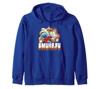 Schtroumpfs Schtroumpfette Kung Fu Arts Martiaux Fille Classique Power Fun Sweat à Capuche