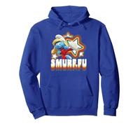 Schtroumpfs Schtroumpfette Kung Fu Arts Martiaux Fille Classique Power Fun Sweat à Capuche