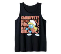 Schtroumpfs Schtroumpfette Kung Fu Ninja Girl Power Tokyo Fun Classic Débardeur