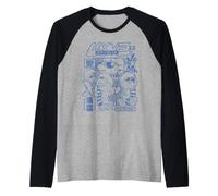 Schtroumpfs Schtroumpfette Love Story Saint-Valentin Tokyo Street Classic Manche Raglan