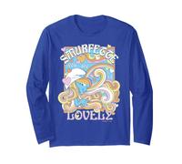Schtroumpfs Schtroumpfette Lovely Beautiful Love Vibe Valentines 70s Manche Longue