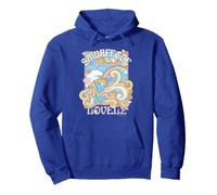 Schtroumpfs Schtroumpfette Lovely Beautiful Love Vibe Valentines 70s Sweat à Capuche