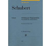 Schubert: 12 Bekannte Originalstücke / Recueil
