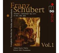 Schubert: Complete Works for Violin and Pianoforte Anton Ste