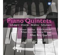 Schubert - Dvorak - Brahms - Schumann : Quintettes pour piano