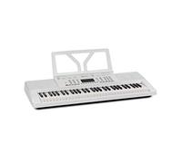 Schubert Etude 61 MK II Clavier numérique - Clavier, 61 touches, Fonction apprentissage/enregistrement - 50 morceaux de démonstration, 300 sons/rythmes, Fonctionnement secteur/piles, blanc