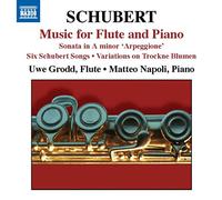 Schubert, F. – Musique pour flûte et piano – Import – NAXOS