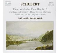 Schubert, F. - Oeuvres Pour Piano A 4 Mains, Vol. 3