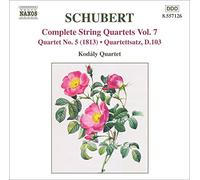 Schubert, F. - Quatuors A Cordes (Intégrale) /Vol.7 [Import]