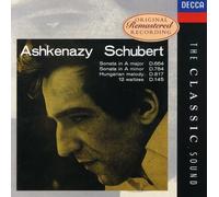 Vladimir Ashkenazy – Sonates pour piano Nos. 13 & 14, D.664 & D.784; Mélodie hongroise, 12 valses