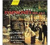 Schubert, F. - Symphony 3 & 4