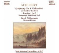 Schubert, F. – Symphonies n°5 et n°8 « Inachevée » – NAXOS