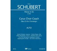 Schubert, Franz: Messe Es-Dur D950 - Chorstimme Alt : 3 Playalong-CD's