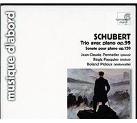 Schubert, Franz - Trio avec piano op.99, D.898