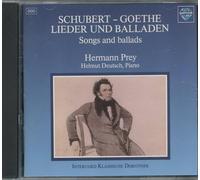 Schubert - Goethe. Lieder und Balladen.
