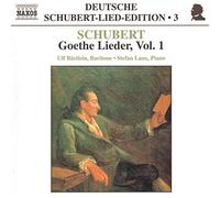 Schubert – Goethe Lieder Vol. 1 – Bästlein (baryton) & Laux (piano) – NAXOS Deutschland