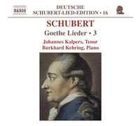 Schubert – Goethe Lieder, Vol. 3 – NAXOS