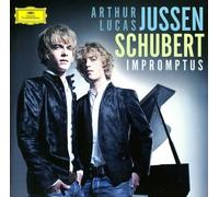 SCHUBERT: IMPROMPTUS & FANTASIE - JUSSEN,ARTHUR&LUCAS 2 CD NEUF