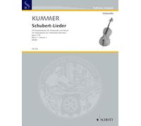 Schubert-Lieder: 25 Transcriptions for Cello and Piano. op. 117b. cello and piano.
