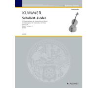 Schubert-Lieder: 25 Transcriptions for Piano and Piano. op. 117b. cello and piano.