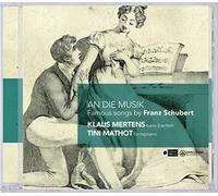 Schubert : Lieder Choisis. Merthens, Mathot