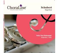 Schubert Magnificat SOPRANO / ALTO Voice Part Rehearsal CD