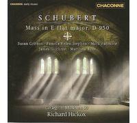 Schubert: Mass in E flat D 950 / Richard Hickox, Gritton, Stephen, Padmore,