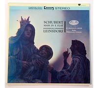 Schubert: Mass in E Flat / Erich Leinsdorf, St. Hedwig's Choir, Berlin Philharmonic Orchestra