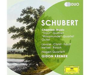 Schubert - Musique de chambre : Quintette "La truite" - Quatuor "Rosamunde" - Octuor