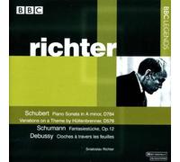 Schubert: Piano Sonata - Variations On A Theme By Huttenbrenner / Schumann: Fantasiestucke / Debussy: Cloches A Travers Les Feuilles