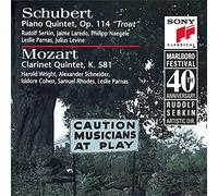 Trout Quintet / Clarinet Quintet (Mozart) Schubert / Mozart / Serkin / Levine / Laredo