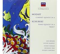Schubert: Pno Qnt in a / Mozart: Clar Qnt (1994-03-28)