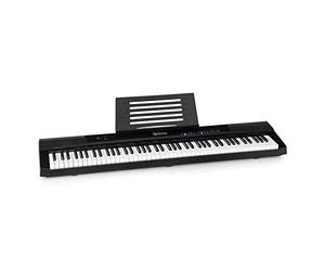 Schubert Preludio - Clavier, 88 touches, dynamique de frappe : réglable sur 3 positions, 140 sonorités, 16 morceaux de démonstration, fonction d'enregistrement/de lecture, port USB, noir