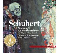 Schubert : Quatuors N° 13, 14. Wiener Konzerthaus Quartett