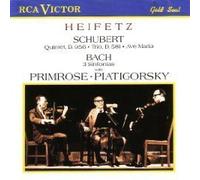 Schubert: Quintet, D. 956 / Trio No. 2, D. 581, Ave Maria / Bach: 3 Sinfonias by unknown (1990-10-25)