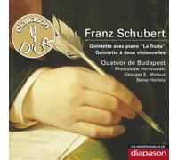 Schubert : Quintette Le Truite. Quatuor de Budapest