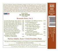 Schubert – Poètes Romantiques Vol. 2 – NAXOS