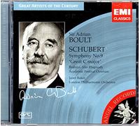 Schubert - SCHUBERT : Symphonie n° 9 en ut majeur "La Grande" / BRAHMS : Ouverture pour une fête académique op. 80 ; Rhapsodie pour alto op. 53