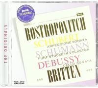 Schubert/Schumann/Debussy: Works for Cello & Piano (DECCA The Originals) by Mstislav Rostropovich (2007-08-03)