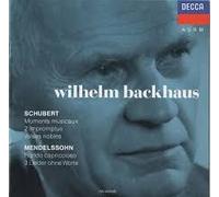Schubert, Schumann Et Mendelssohn Par Wilhelm Bachaus